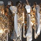 Lazzo Crystal Modern Chandelier - fovolighting