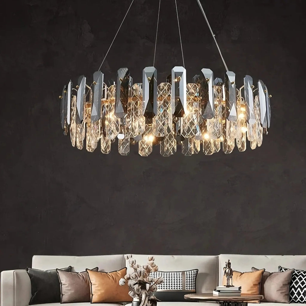 Lazzo Crystal Modern Chandelier - fovolighting