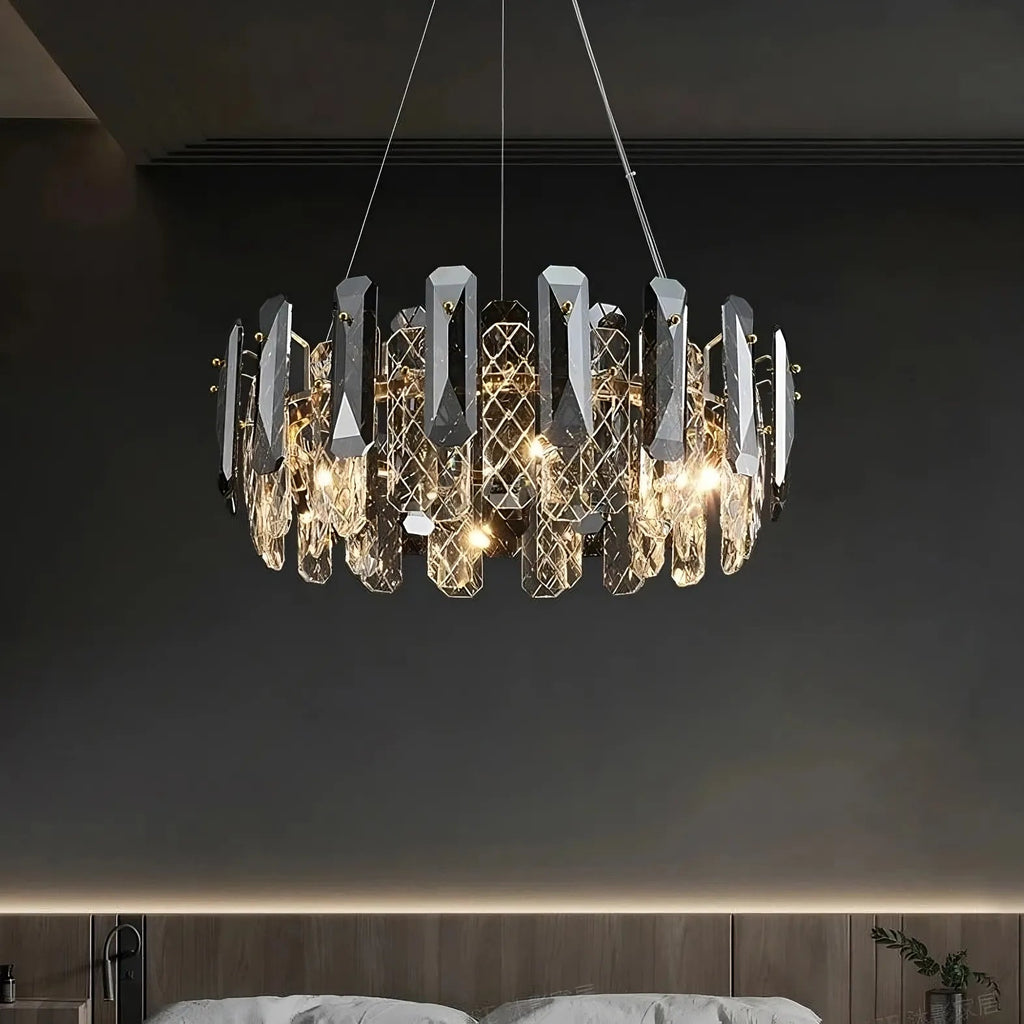 Lazzo Crystal Modern Chandelier - fovolighting