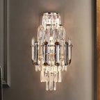 Lazzo Crystal Wall Sconce - fovolighting