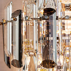 Lazzo Crystal Wall Sconce - fovolighting