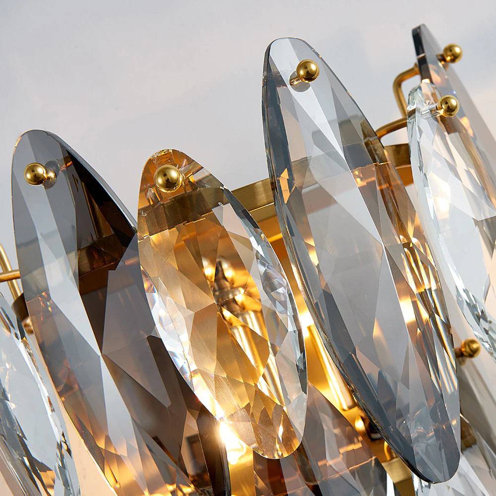 Lazzo Crystal Wall Sconce - fovolighting