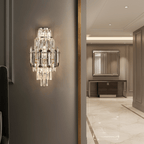 Lazzo Crystal Wall Sconce - fovolighting
