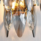 Lazzo Crystal Wall Sconce - fovolighting