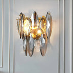 Lazzo Crystal Wall Sconce - fovolighting