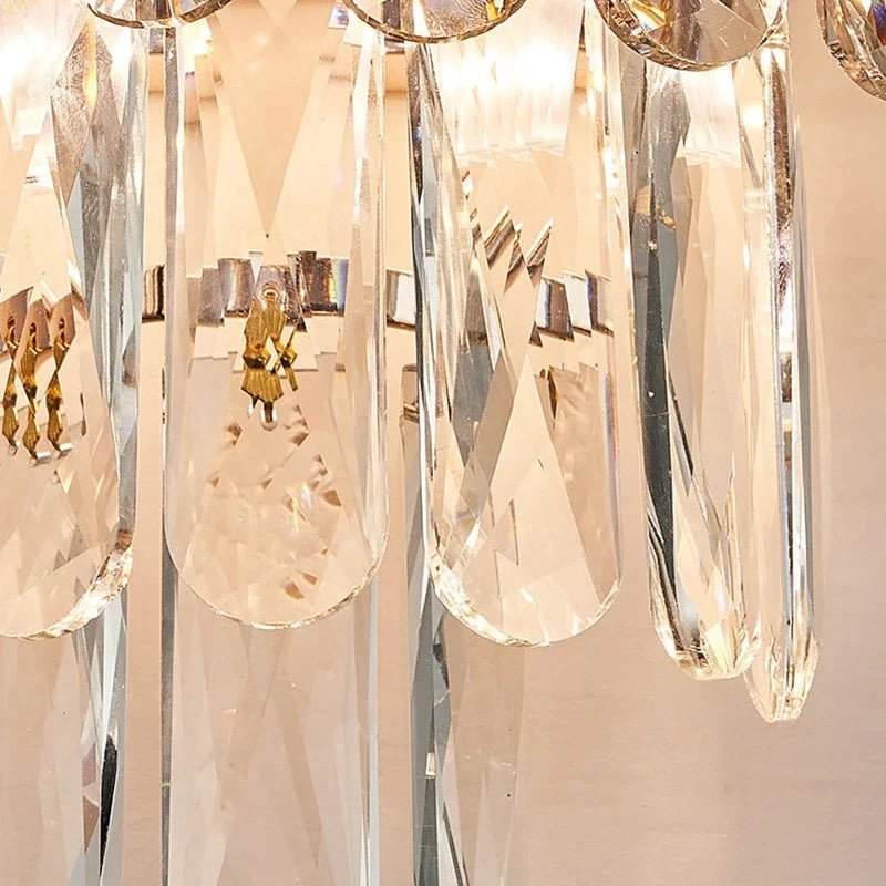 Lazzo Crystal Wall Sconce - fovolighting