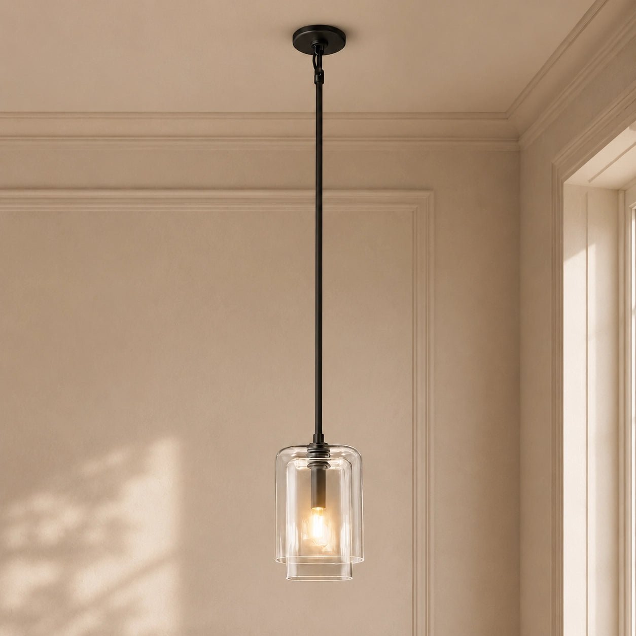 Lcaver Clear Glass Pendant - fovolighting