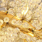 Leone Crystal Chandelier - fovolighting