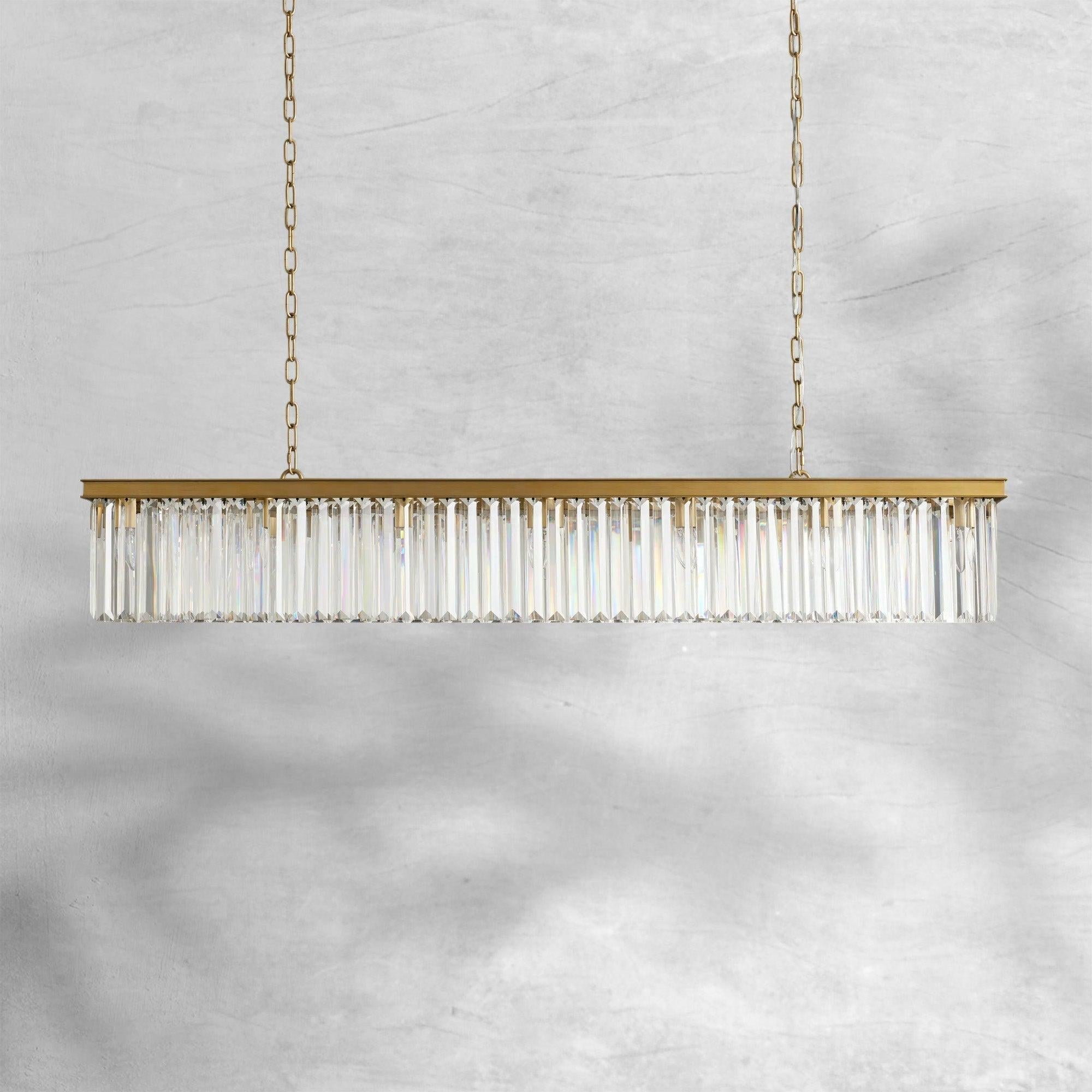 Leyland Rectangular Chandelier 60''72'' - fovolighting