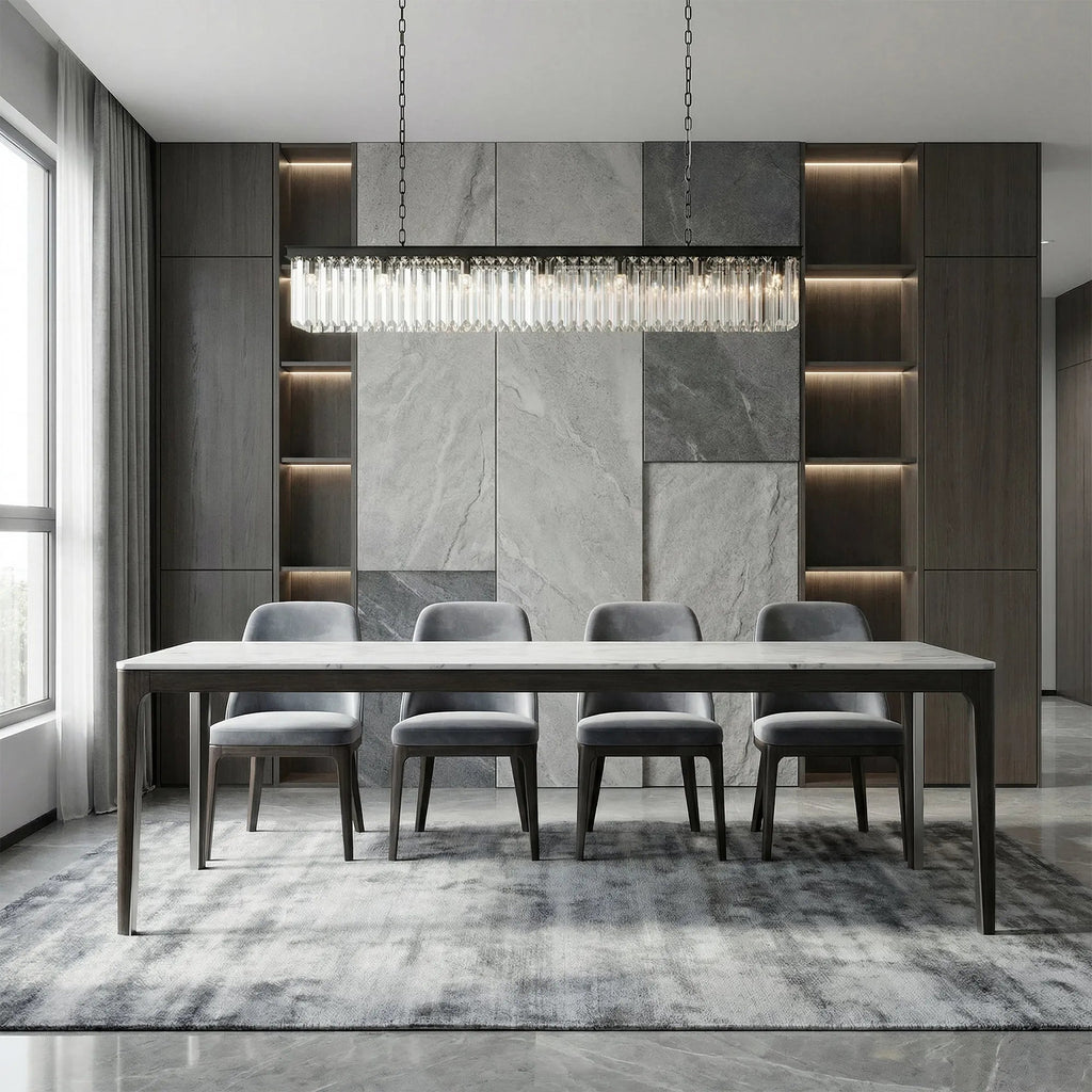 Leyland Rectangular Chandelier 60''72'' - fovolighting