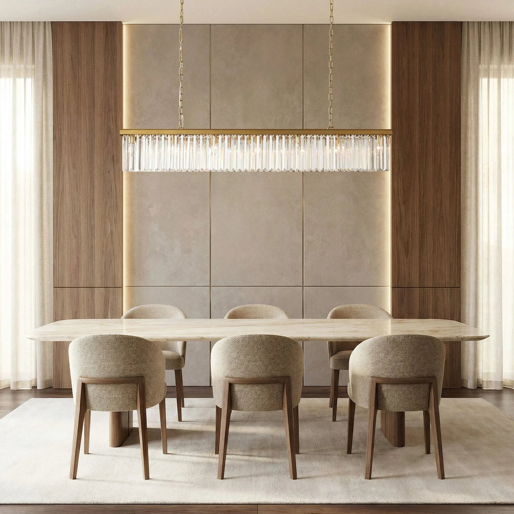Leyland Rectangular Chandelier 60''72'' - fovolighting