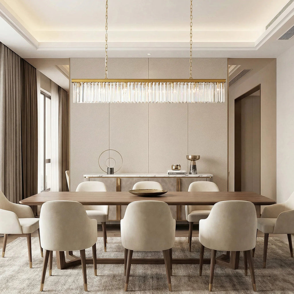 Leyland Rectangular Chandelier 60''72'' - fovolighting