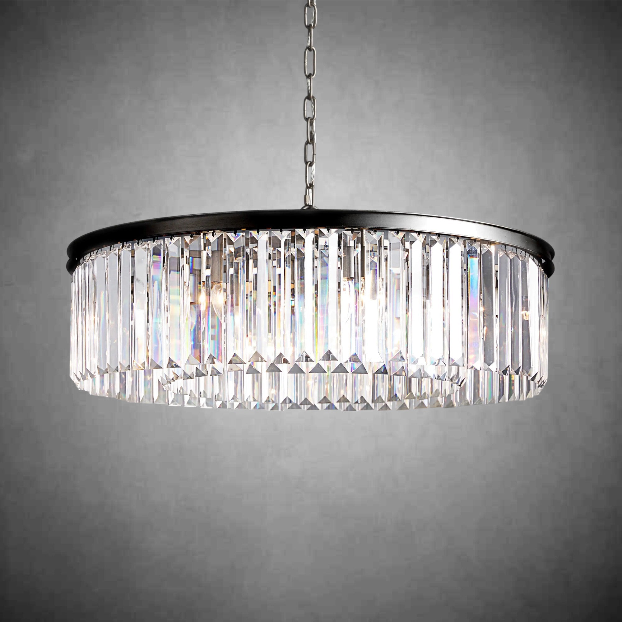 Leyland Round Chandelier - fovolighting