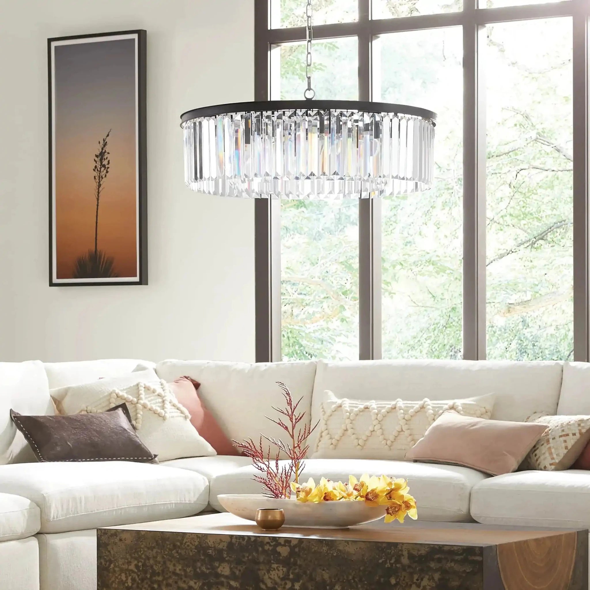 Leyland Round Chandelier - fovolighting