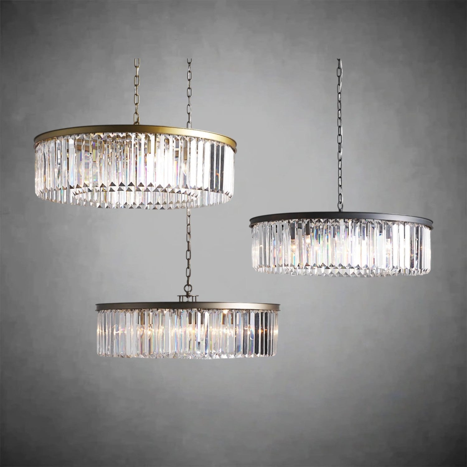 Leyland Round Chandelier - fovolighting