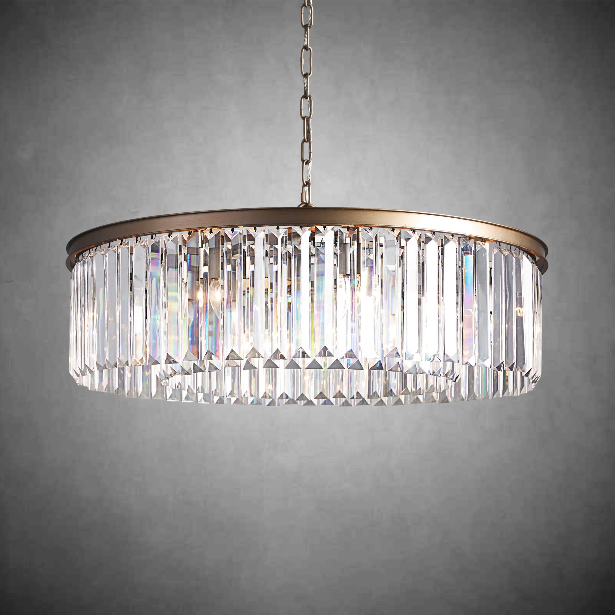 Leyland Round Chandelier - fovolighting