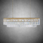 Leyland Tiered Rectangular Chandelier - fovolighting