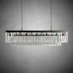 Leyland Tiered Rectangular Chandelier - fovolighting