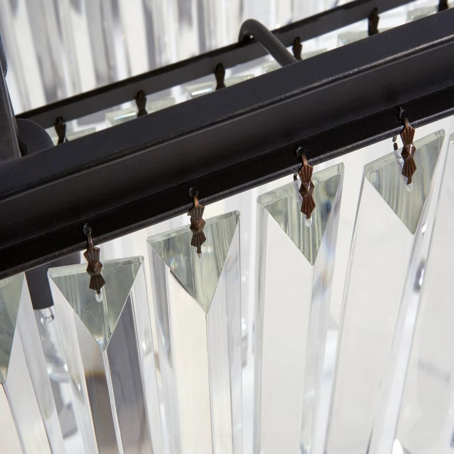 Leyland Tiered Rectangular Chandelier - fovolighting