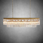 Leyland Tiered Rectangular Chandelier - fovolighting