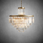 Leyland Tiered Round Chandelier Lighting - fovolighting