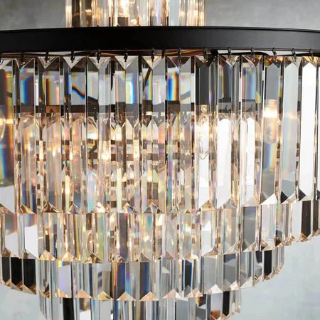 Leyland Tiered Round Chandelier Lighting - fovolighting