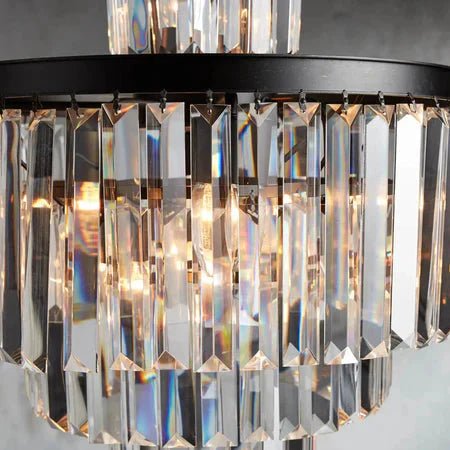 Leyland Tiered Round Chandelier Lighting - fovolighting
