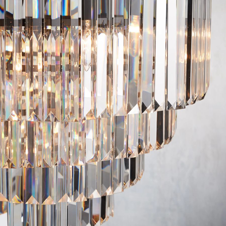 Leyland Tiered Round Chandelier - fovolighting