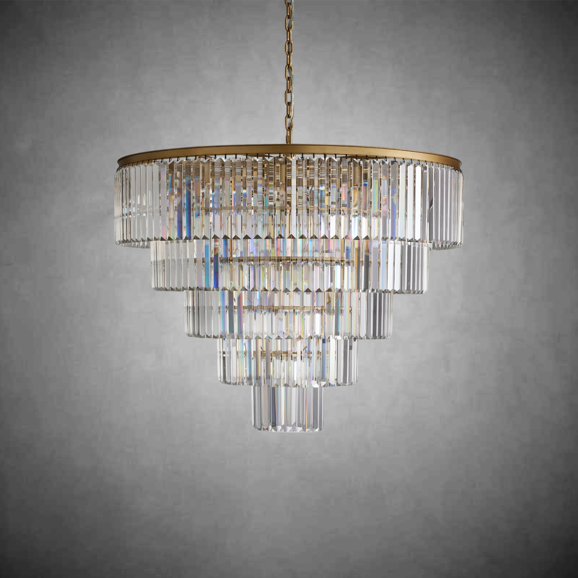 Leyland Tiered Round Chandelier - fovolighting