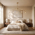 Liliy Clear Glass Linear Chandelier