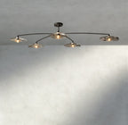 Lily Clear Glass Flushmount - fovolighting