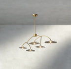 Lily Clear Glass Linear Chandelier - fovolighting