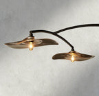 Lily Clear Glass Linear Chandelier - fovolighting