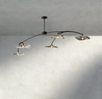 Lily Clear Glass Linear Chandelier - fovolighting