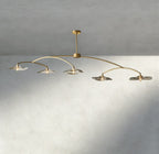 Lily Clear Glass Linear Chandelier - fovolighting