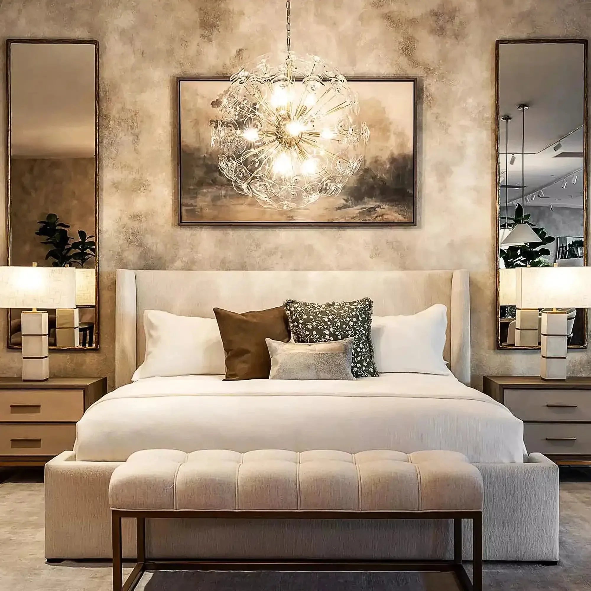 Lily Round Chandelier 8/10/19 Light - fovolighting