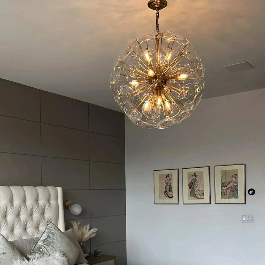 Lily Round Chandelier 8/10/19 Light - fovolighting