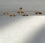 Lily Smoke Glass Flushmount - fovolighting