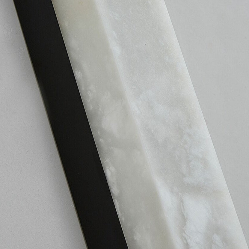 Linden Marble Sconce, Black - fovolighting