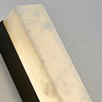 Linden Marble Sconce, Black - fovolighting