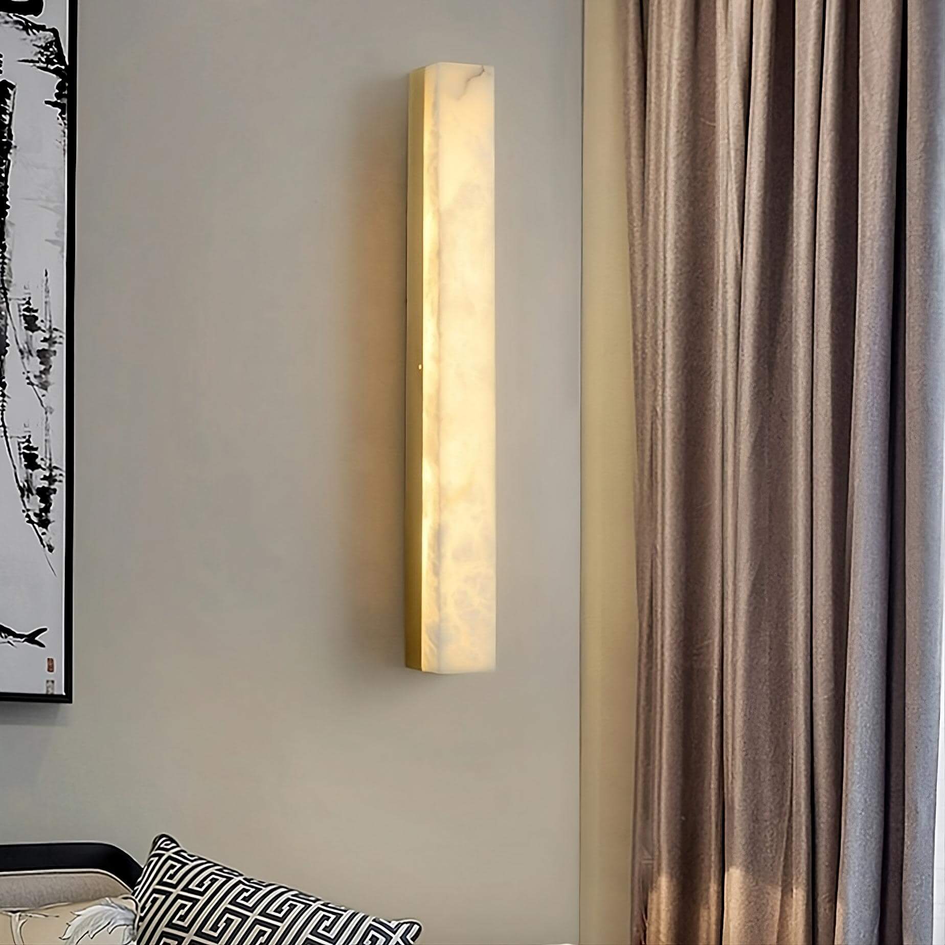 Linden Marble Wall Sconce - fovolighting