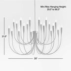 Jovian Candelabra Chandelier