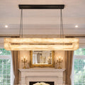 Livage Lueur Rectangular Chandelier - fovolighting