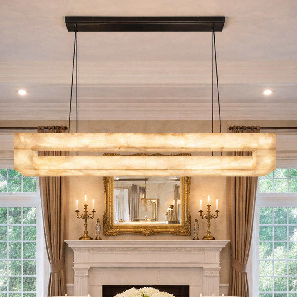 Livage Lueur Rectangular Chandelier - fovolighting