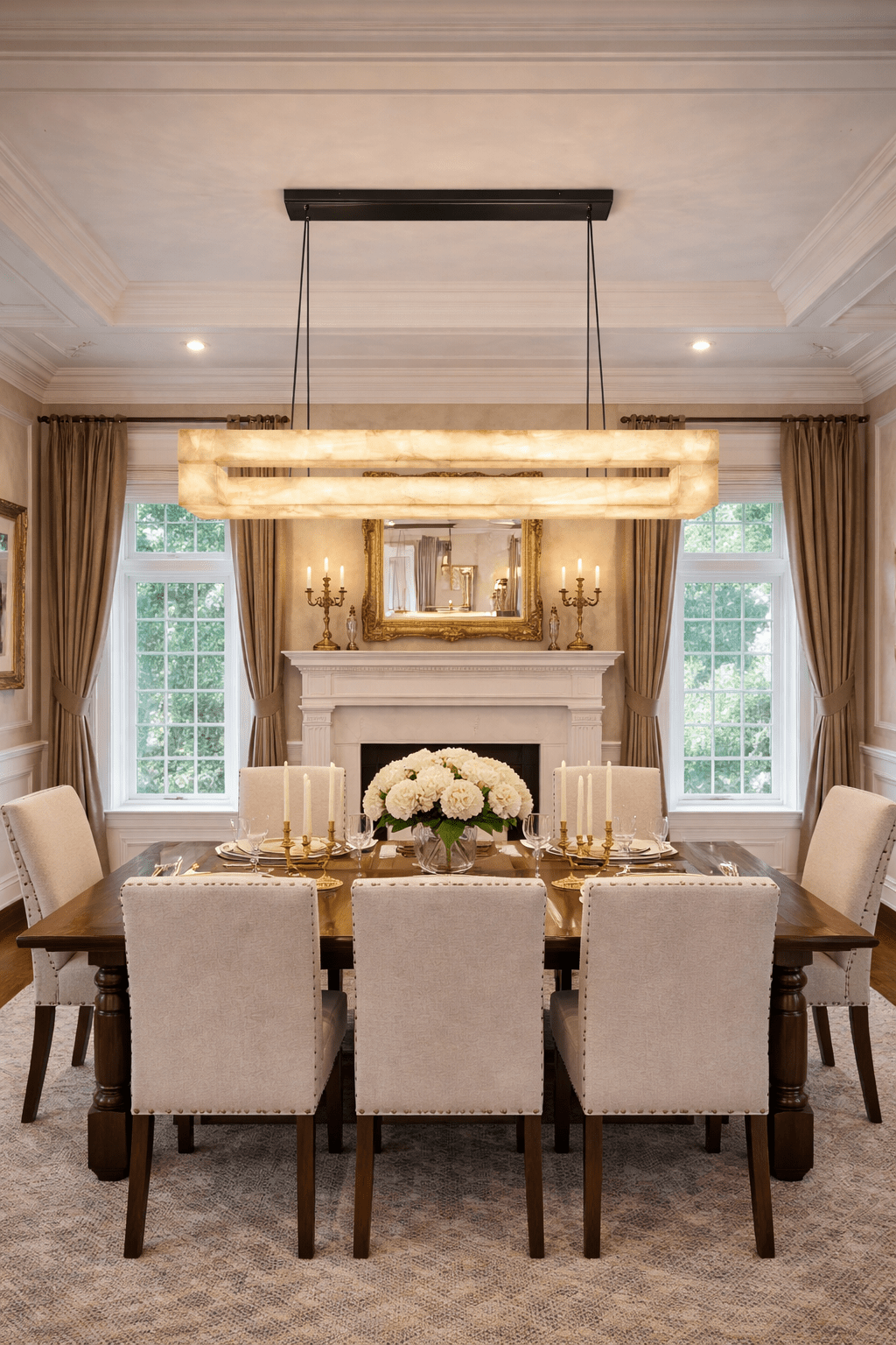 Livage Lueur Rectangular Chandelier - fovolighting