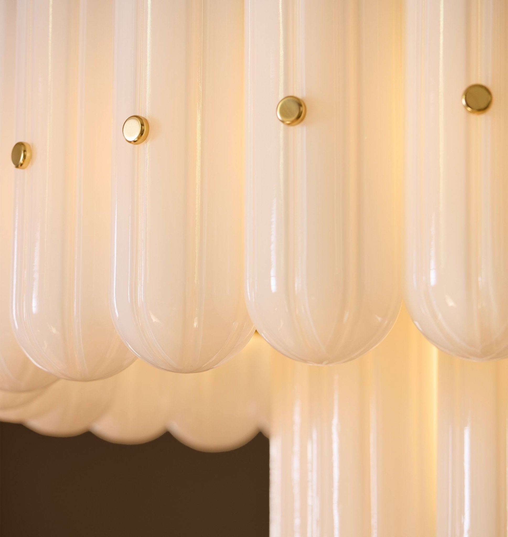 Lorna LED Double Tier Chandelier 25" 35" 46" - fovolighting