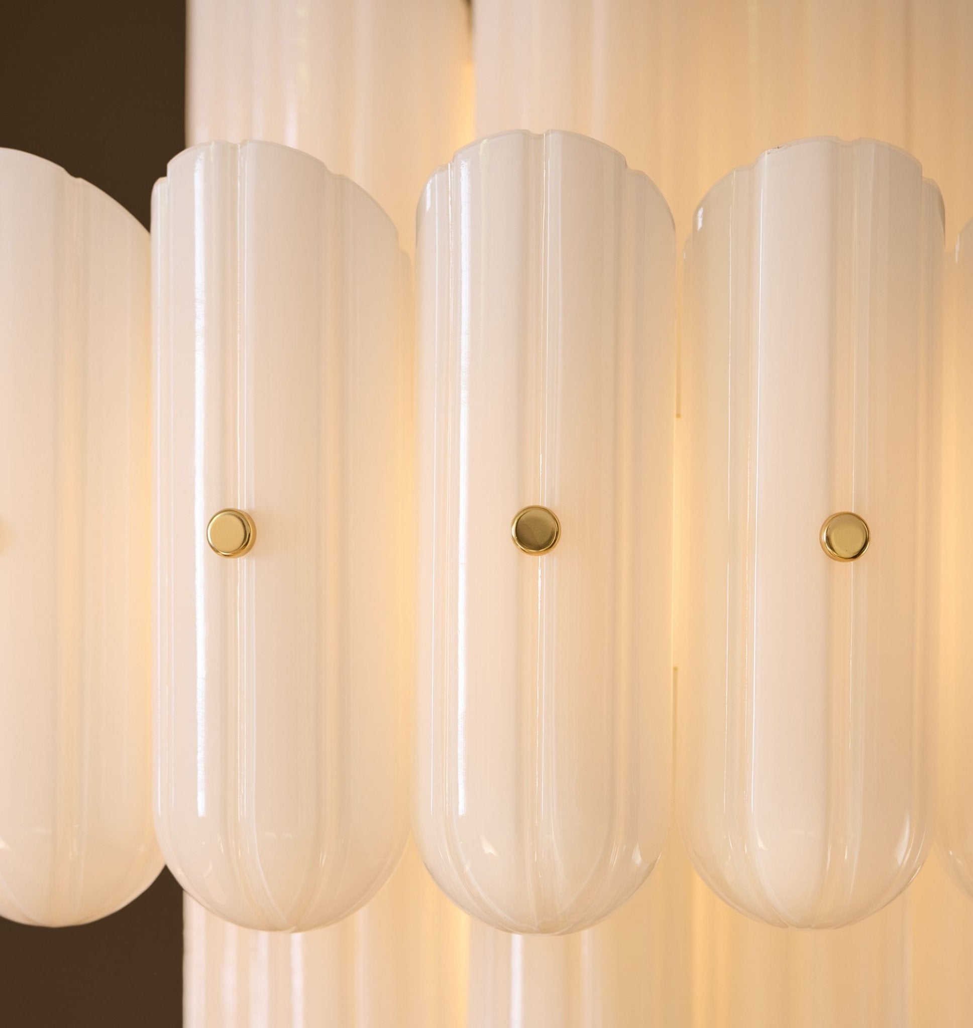 Lorna LED Double Tier Chandelier 25" 35" 46" - fovolighting