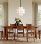 Lorna LED Double Tier Chandelier 25" 35" 46" - fovolighting
