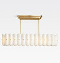 Lorna LED Linear Chandelier 55" - fovolighting