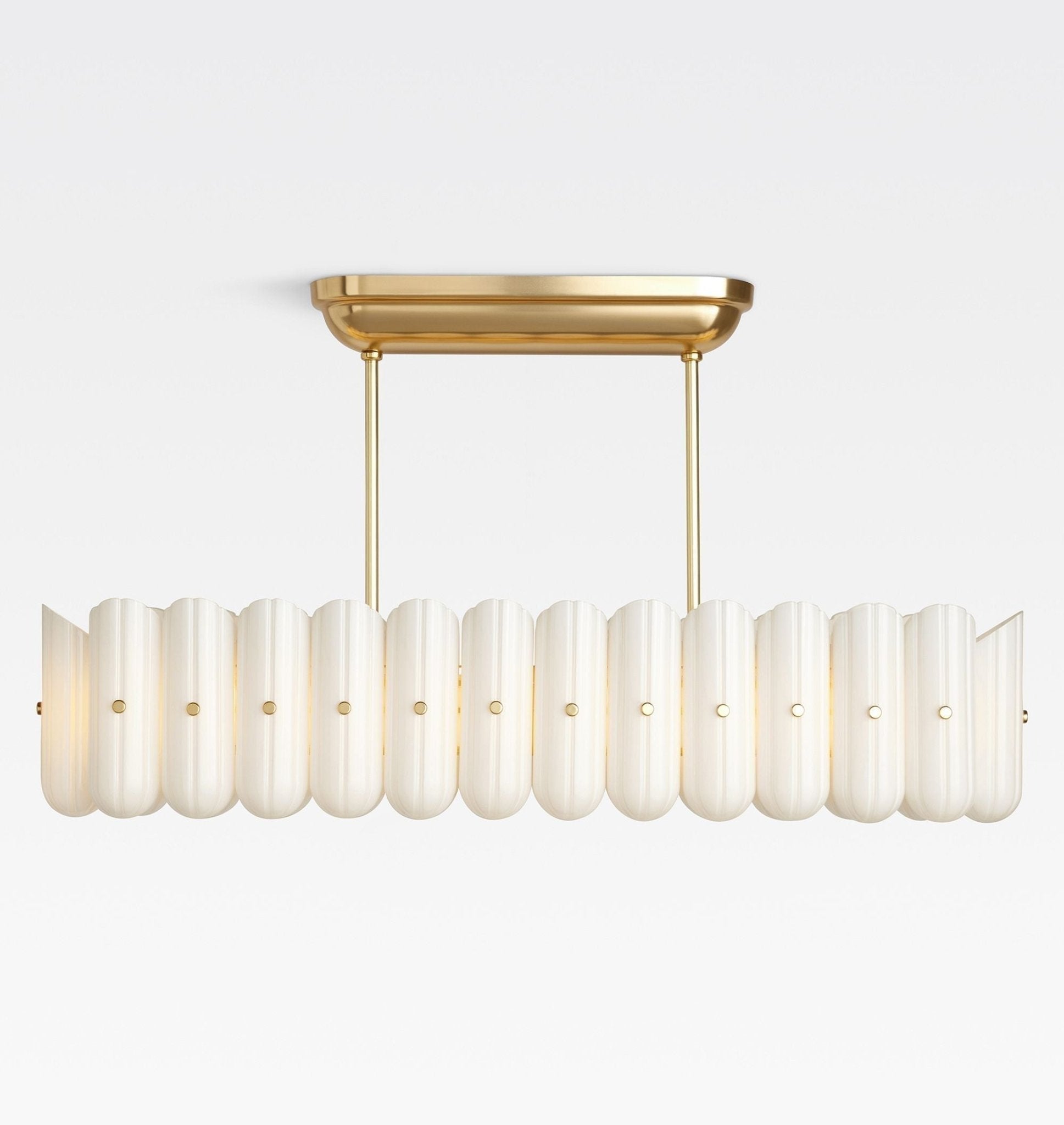 Lorna LED Linear Chandelier 55" - fovolighting